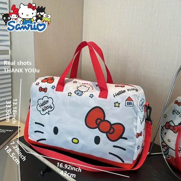 CUTE DUFFLE BAG FOLDABLE - Picture 1 of 3